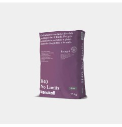Kerakoll H40 No Limits Colla per Piastrelle Multiuso Gres Pietra Confezione 25kg